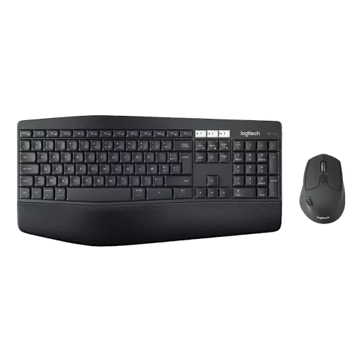 Logitech MK850 Performance Wireless Combo Keyboard and Mouse Set (Black) - UK