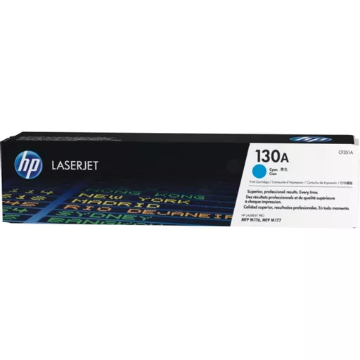 HP CF351A/130A Toner-kit cyan, 1K pages ISO/IEC 19798 for HP Color LaserJet M 177