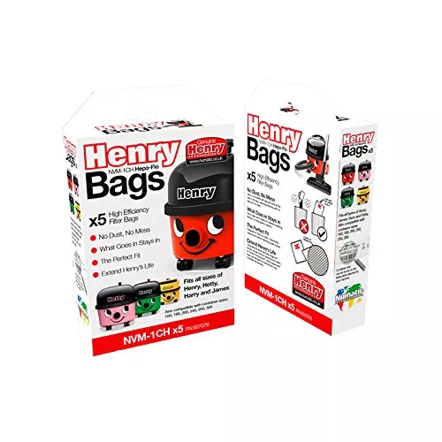 Numatic NVM-1CH Henry 5 Pack Cleaner Bags