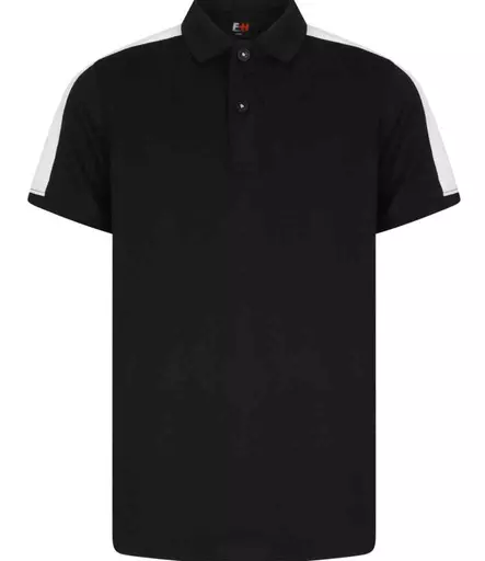 Finden and Hales Kids Contrast Panel Piqué Polo Shirt