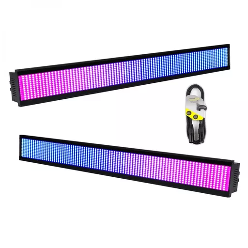 Citronic SpectraBar LED Colour Blinder & Strobe Bar Twin Pack Bundle