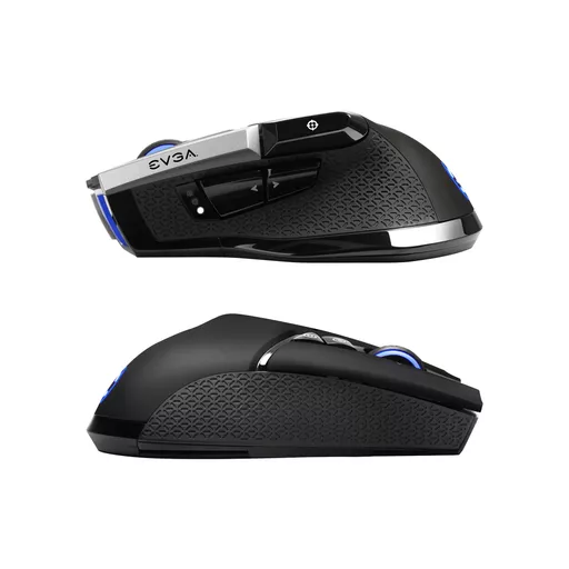 EVGA X20 mouse Gaming Ambidextrous RF Wireless + Bluetooth + USB Type-A Optical 16000 DPI