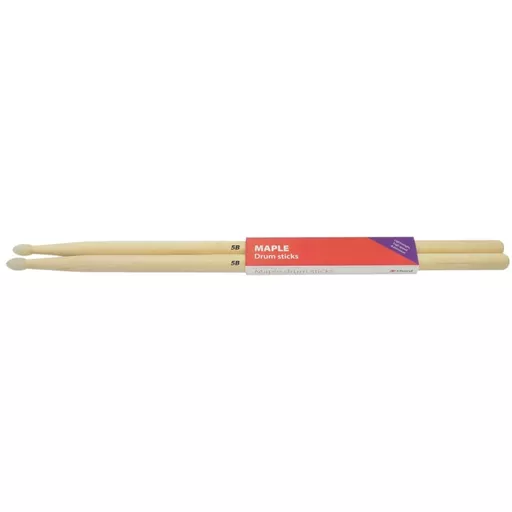 Chord M5BN Maple Drum Sticks 5B Nylon - Pair