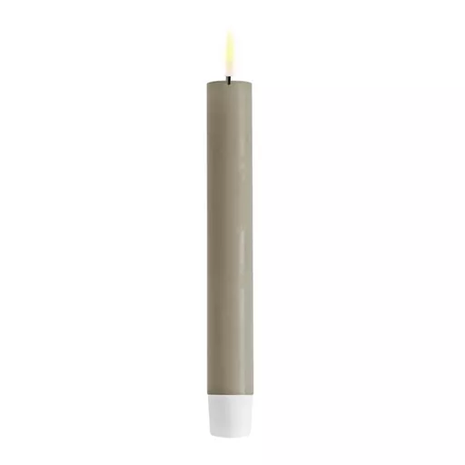 LED Dinner Candle 2.2x15cm - Latte