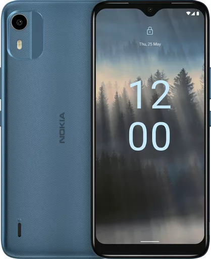 Nokia C C12 16 cm (6.3") Dual SIM Android 12 Go edition 4G Micro-USB 2 GB 64 GB 3000 mAh Cyan