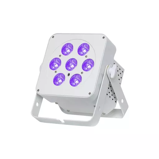 LEDJ Slimline 7HEX6 RGBWAUV (White Housing)
