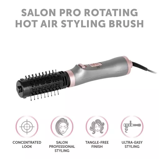 Rotating heat cheap brush