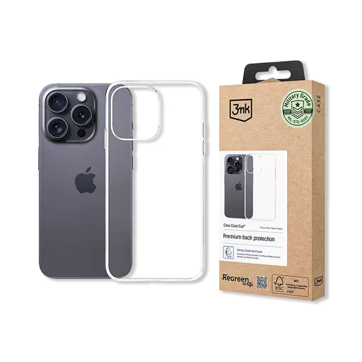 3mk - Clear Case Eco - For iPhone 16 Pro