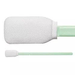 Swab, Polyester Series Swabs, 127.5mm, Flat tip