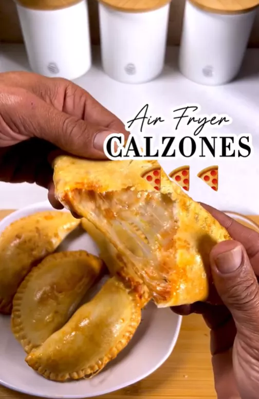 Air Fryer Mini Calzones