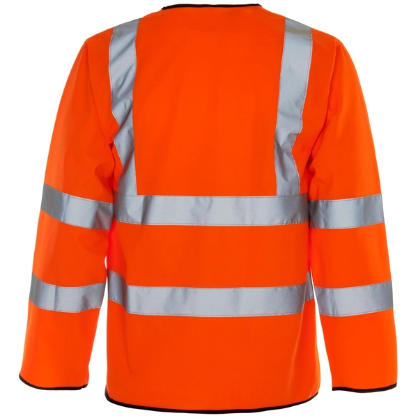 Picture of Supertouch Hi Vis Long Sleeved Vest - Velcro