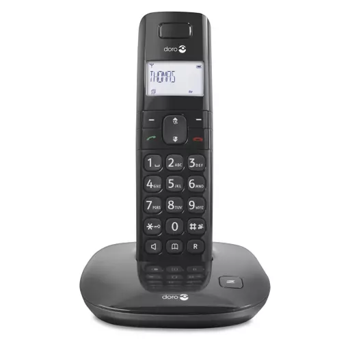 Doro Comfort 1010 DECT telephone Black Caller ID