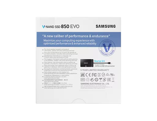 Samsung 850 EVO 2.5" 250 GB Serial ATA III MLC