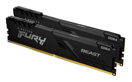 Kingston Technology FURY 16GB 2666MT/s DDR4 CL16 DIMM (Kit of 2) Beast Black