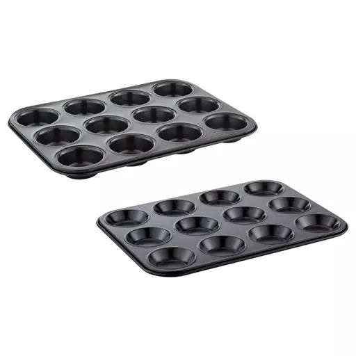 Precision Plus 2 Piece Muffin Tray Set