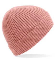 Engineered Knit Ribbed Beanie