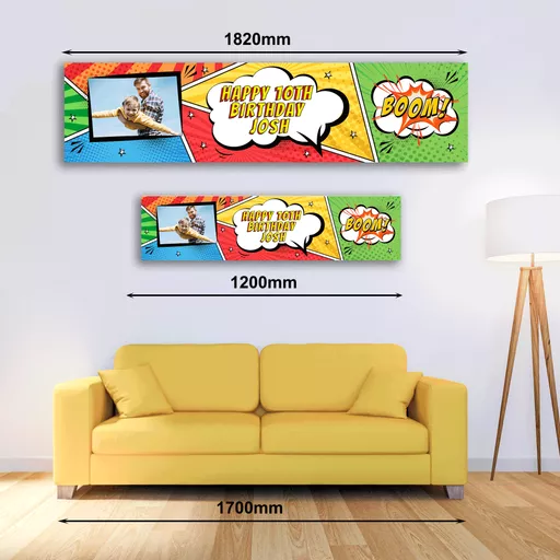 Personalised Banner - Superhero