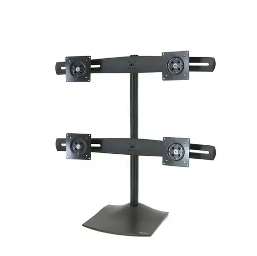 Ergotron DS Series DS100 Quad Monitor Desk Stand 61 cm (24") Black