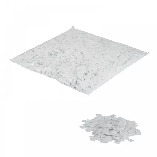 Equinox Loose Confetti 10x10mm White 1kg