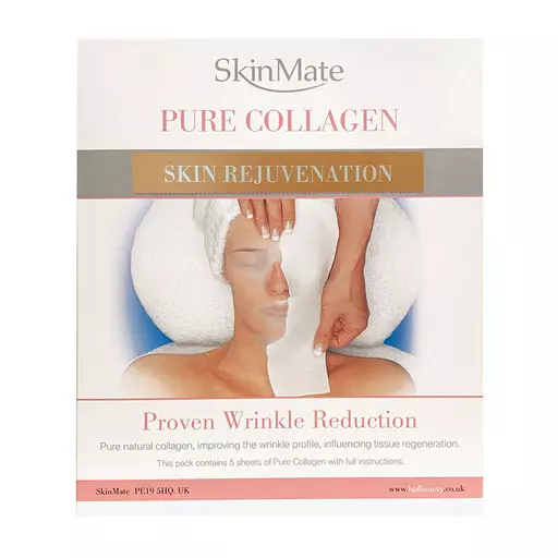 SkinMate Pure Collagen Anti-Ageing Rejuvenation Mask A4 Sheet