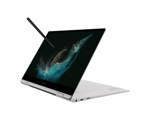 Samsung Galaxy Book2 Pro 360 Book2 Pro 360 Hybrid (2-in-1) 33.8 cm (13.3") Touchscreen Full HD Intel® Core™ i5 i5-1240P 8 GB LPDDR5-SDRAM 256 GB SSD Wi-Fi 6E (802.11ax) Windows 11 Home Silver