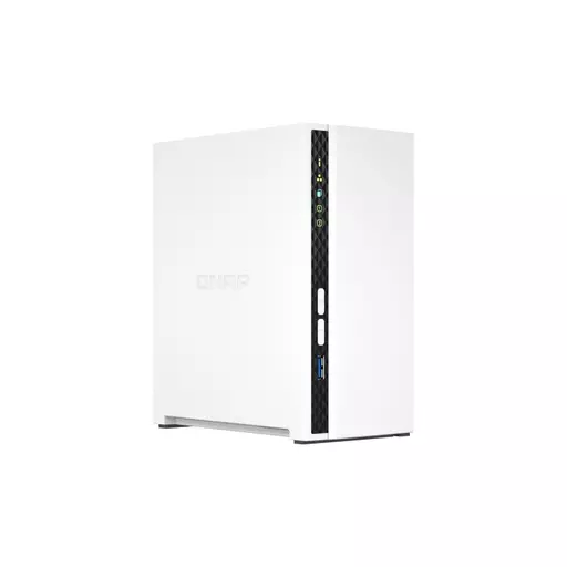 QNAP TS-233 NAS/storage server Mini Tower Ethernet LAN White Cortex-A55