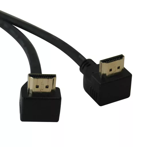 Tripp Lite P568-006-RA2 High-Speed HDMI Cable with 2 Right-Angle Connectors, Digital Video with Audio (M/M), 6 ft. (1.83 m)