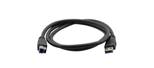 Kramer Electronics 6ft, USB3.0-A - USB3.0-B USB cable USB 3.2 Gen 1 (3.1 Gen 1) 1.8 m USB A USB B Black