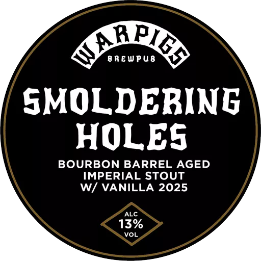 WP Smoldering Holes BBA Woodford 2025 Tap Badge.png