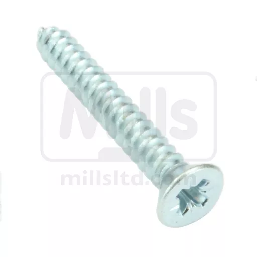 Countersunk Pozi Self-Tapping Screws - Box of 200