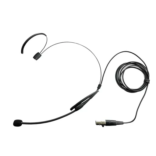 Q-Audio HSM-TA4 Black headworn Microphone with TA4 Connector