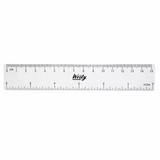 SHATTERPRROF 15CM RULER