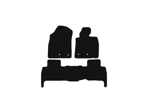 Toyota Land Cruiser 2013-2020 Tailored 3mm Rubber Mats