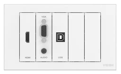 Vision TC3-PK socket-outlet White