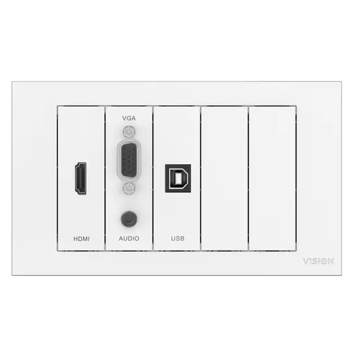 Vision TC3-PK socket-outlet White