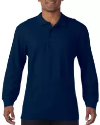 Premium Cotton® Adult Long Sleeve Double PiquÈ Polo