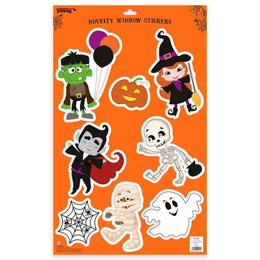 Halloween Cute Clear Window Stickers