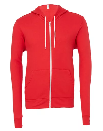 Canvas Unisex Sponge Fleece Full-Zip Hoodie