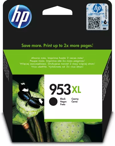 HP L0S70AE/953XL Ink cartridge black high-capacity, 2K pages 42.5ml for HP OfficeJet Pro 7700/8210/8710