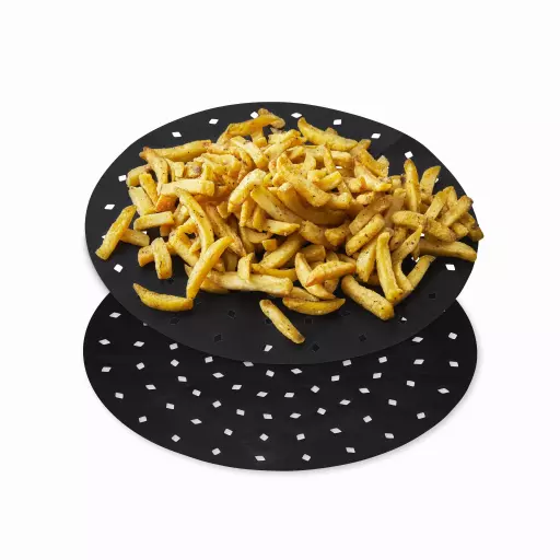 2 Pack of Circular Air Fryer Liners to fit 2-4 Litres