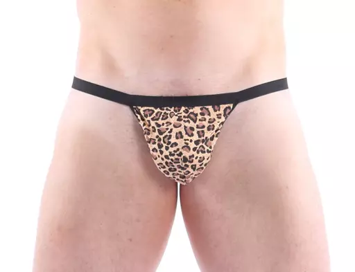 Sexy Mens Leopard Novelty Thong