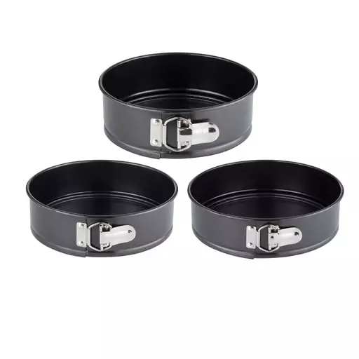 3 Piece Spring Form Cake Tins