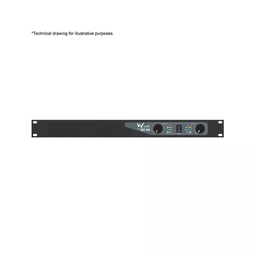 W Audio TPX-400 Power Amplifier
