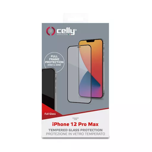 Celly FULLGLASS1005BK mobile phone screen/back protector Clear screen protector Apple 1 pc(s)