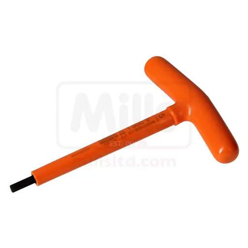 Boddingtons 5mm 1000v Insulated T-Handle Hex Driver