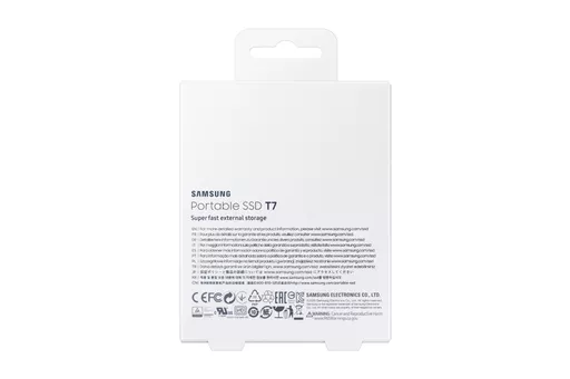 Samsung Portable SSD T7 1000 GB Red