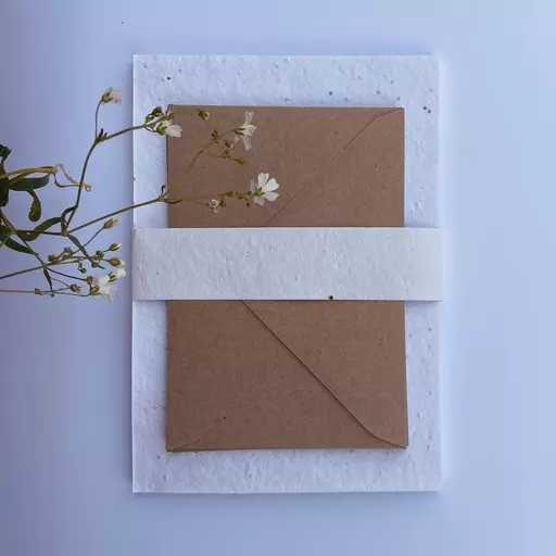 luxury writing paper with kraft envelope