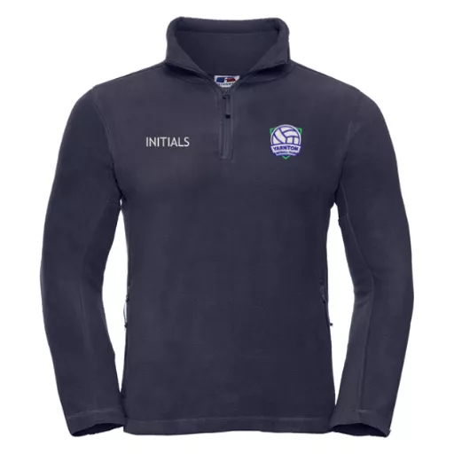 YarntonNetballClub_QuarterZipFleece_FrenchNavy_Front.png