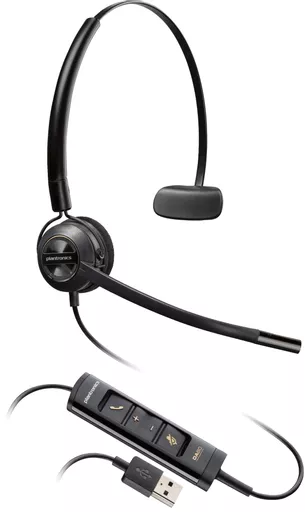 POLY EncorePro 545 USB-A Convertible Headset