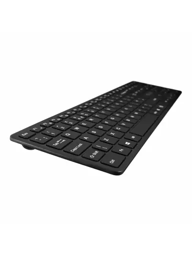 V7 Bluetooth Keyboard KW550UKBT 2.4GHZ Dual Mode, English QWERTY - Black